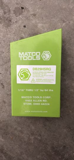 Matco Hyperstep Drillbits