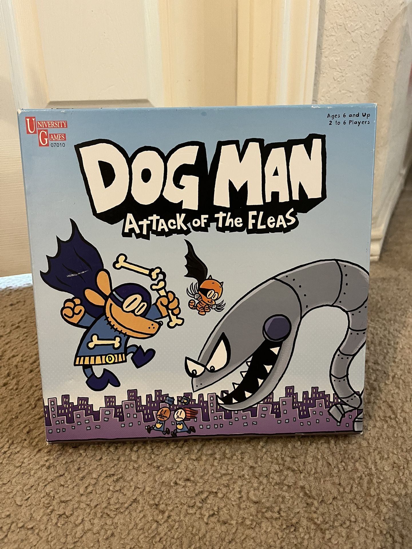 Dog Man- Attack Of The Fleas Game