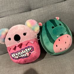 2 Squishmallows