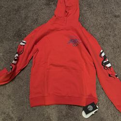 Red Sacred Hearts Hoodie