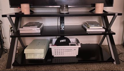 Glass TV Stand