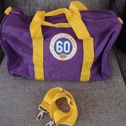 Lakers 60th Anniversary Duffle Bag