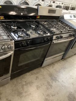 Ge gas stove 30” inch wide 4 burners