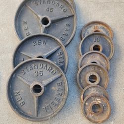          OLYMPIC WEIGHT PLATES 