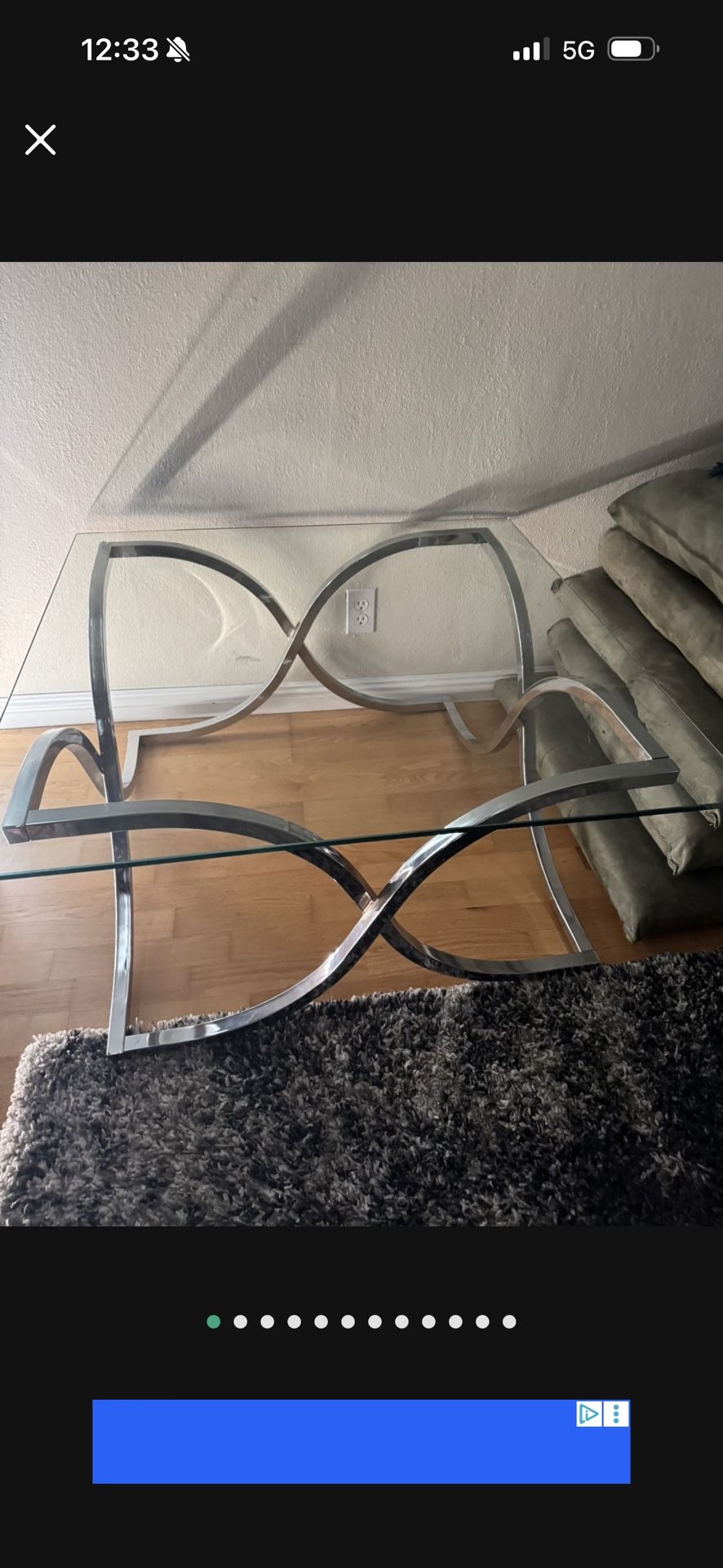 I Have A Beautiful Glass  Coffee Table