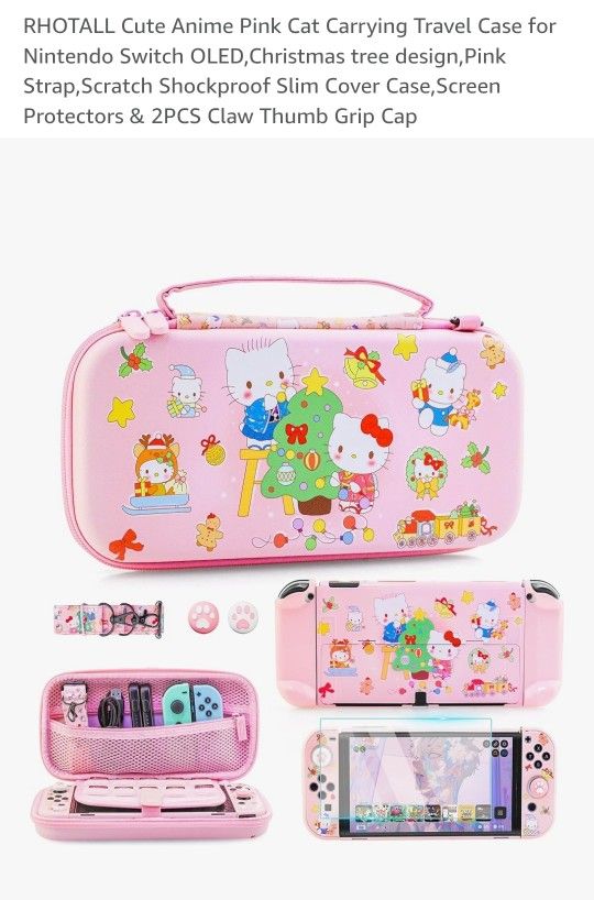 Hello Kitty Nintendo Switch Case