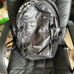Black Supreme Backpack