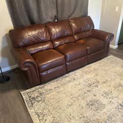 Leather Recliner 