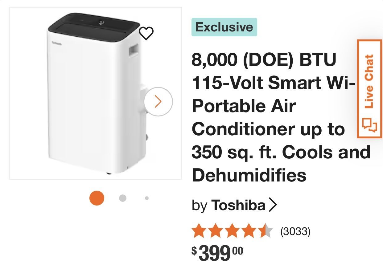 Toshiba Portable AC 