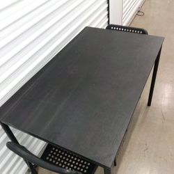 Table And Two Chairs 