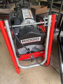 Rigid K 400 drain cleaning snake auger