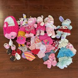 Build A Bear Teddy Bears Lot With Clothes Shopkins Disney Plushes