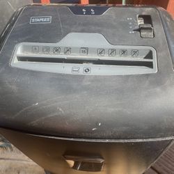 Staples Shredder