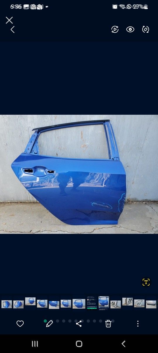 2016-2021 HONDA CIVIС HATСHBACK
RIGHT REAR USED OEM. NC