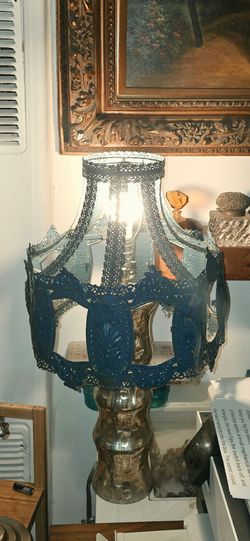 Metal lampshade