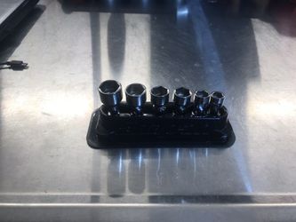 Snap on 1/4 metric universal socket set