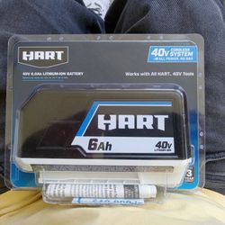 HART 6AH 40 VOLT LITHIUM ION BATTERY