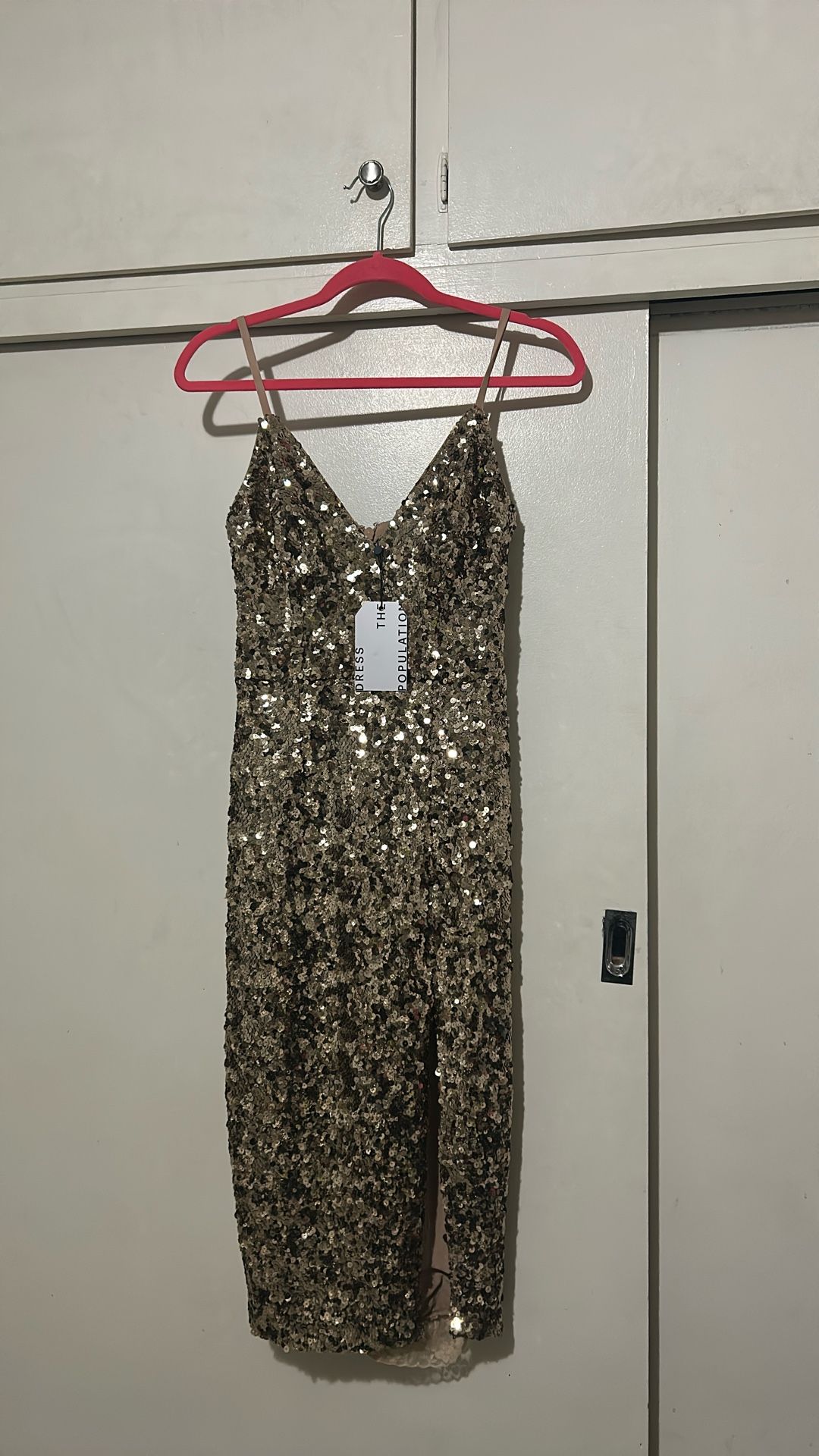 Gorgeous Gold Sequin Dress