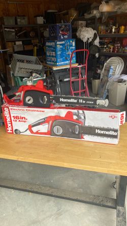 Homelite Electric Chainsaw