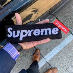 Authentic Supreme x New Era Headband