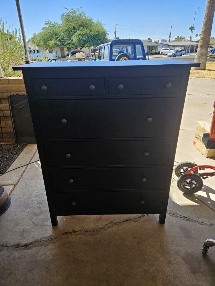 (3128-7) Dresser--Ikea Hemness 6 Drawer