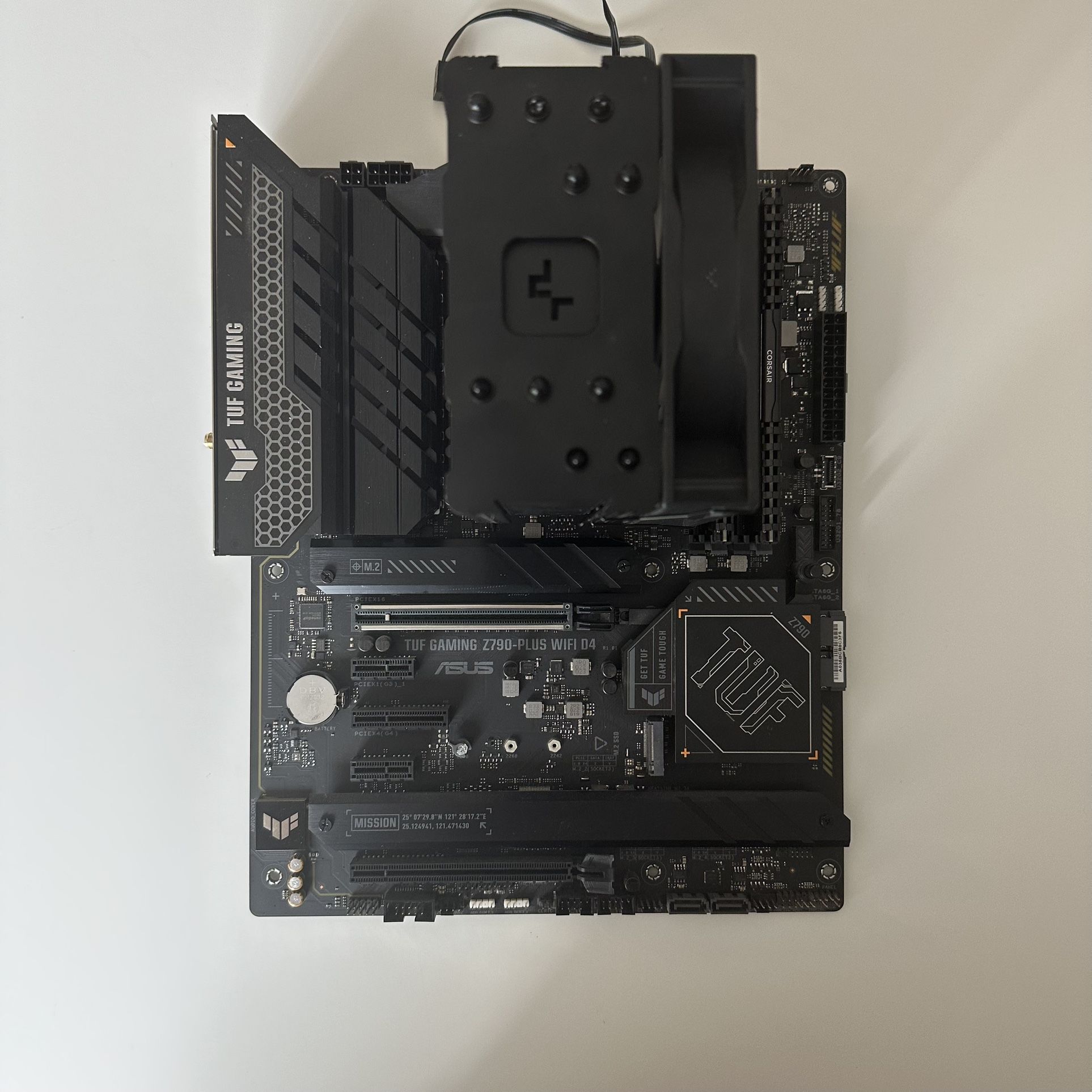 Motherboard CPU Ram Cooler Combo