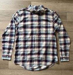 NEW-Men's American Eagle Flannel Shirt Large Tall