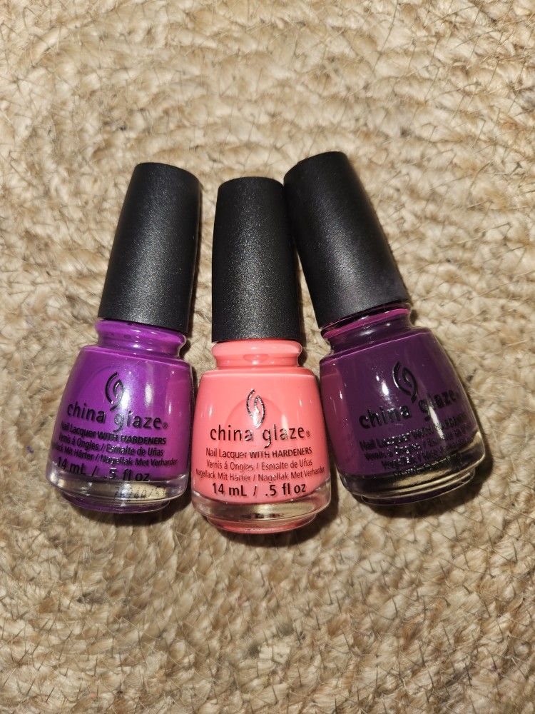 China Glaze Nail polishes Nail laquers