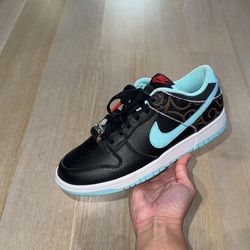 Dunk Low Barber Shop Black