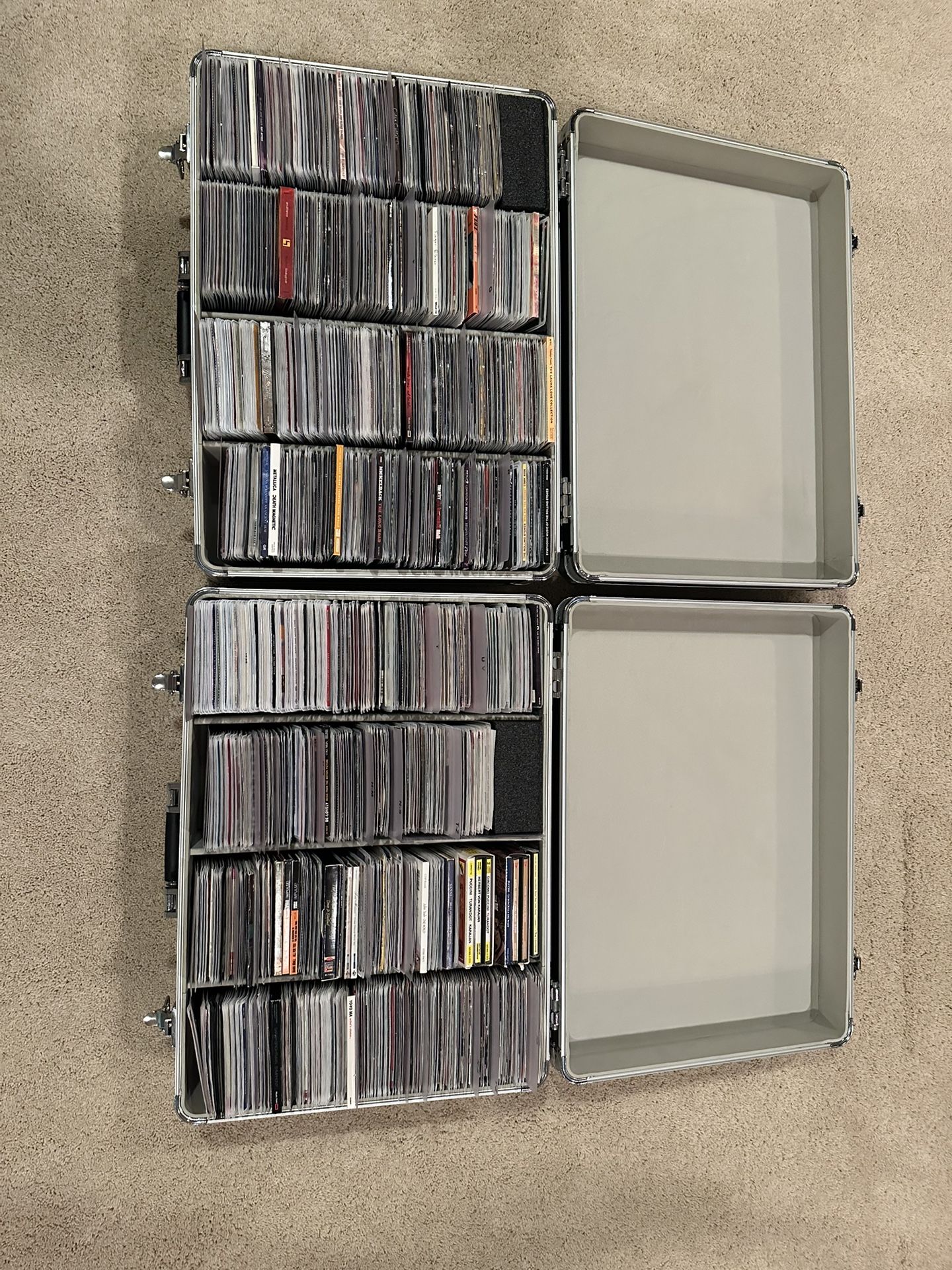 Massive CD Collection and Flight Cases