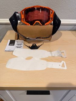 Brand New Leatt Velocity 6.5 Bulletproof Goggles (New in Box)