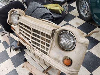 Citroen Mehari Front Grill  Steel Frame, Lights Etc