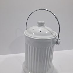 1 Gallon Ceramic Kitchentop Compost Bin