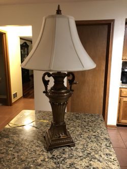 Vintage home lamps lamp bronze look