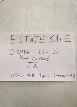 Estate Sale