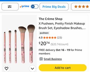 Makeup brushes set