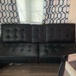 black futon