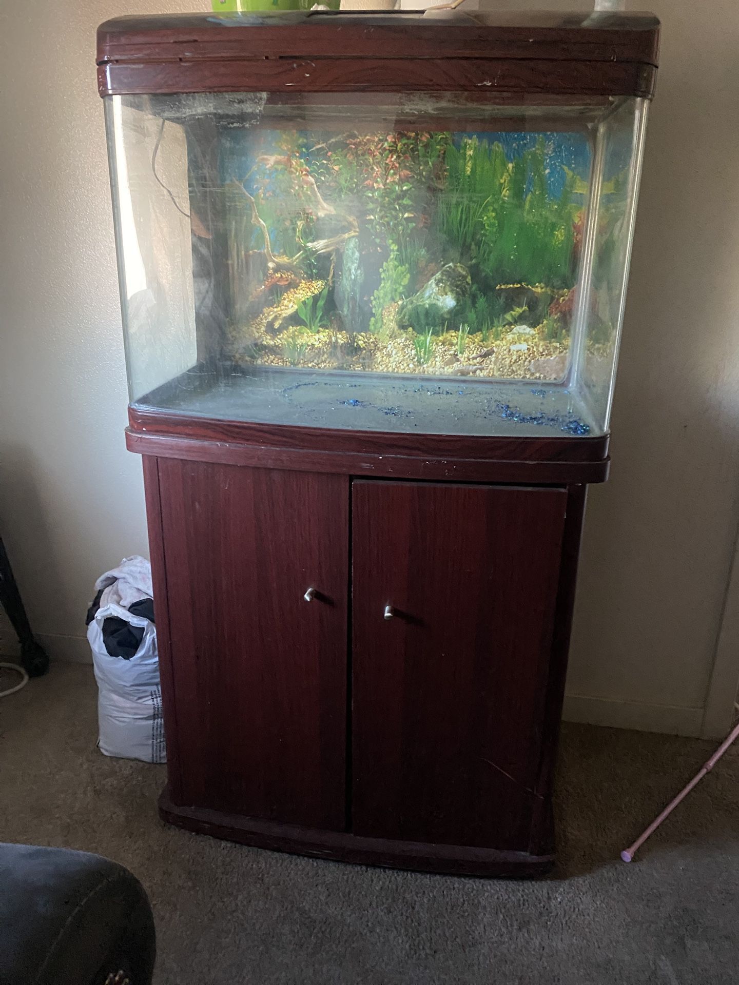 Fish Tank With Dresser