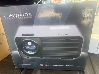 Luminaire Projector & 120” Display Screen