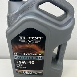 Special Price Motor Oil 5w40 Full Synthetic Europe Vehicle Case 3GAL 5QT High Quality Available 