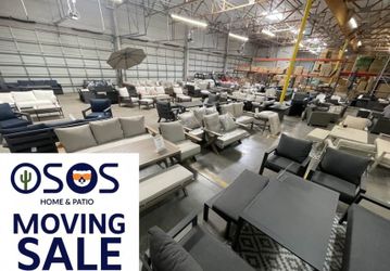 Warehouse Outdoor Patio Moving Sale! All Products New!