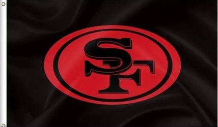 49ers Flag 5ftx3ft $20 Firm On Price