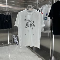 Dior White T-shirt 2024 New 