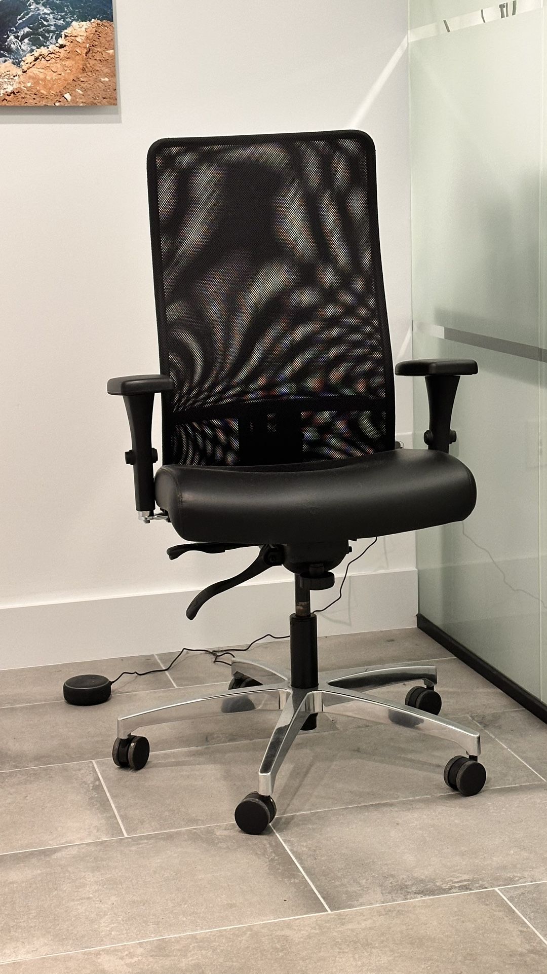 Rouillard Black Office Chair