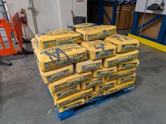 Bags of concrete