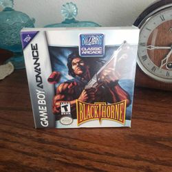 Factory Sealed Black Thorne GBA 200.00 
