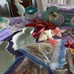 Litle Mermaid Party Decoration