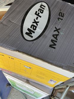 Can Fan Max Fan 12”