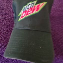 Gently Use Mountain Dew Baseball Cap Hat
