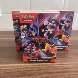 Pokemon Destined Rivals Booster Bundle